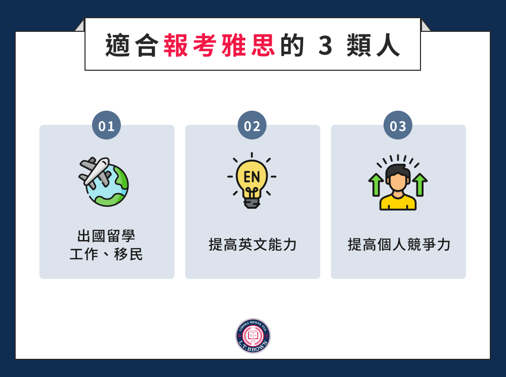 適合報考雅思的 3 類人